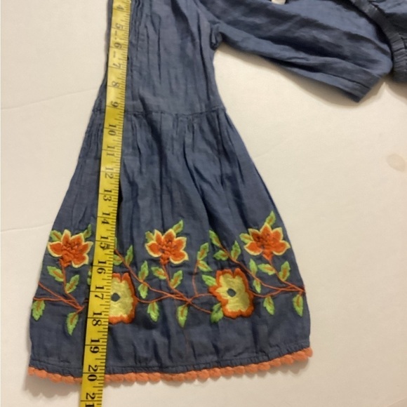 Ivy Jane Floral Embroidered Blouse Size Ex Small - Picture 8 of 11